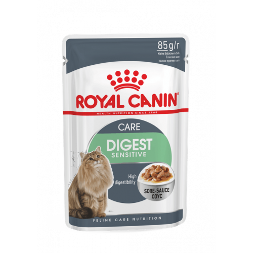 Royal Canin 85 г DIGEST sensitive для взрослых кошек,соус