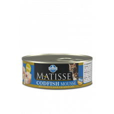 Matisse 85 гр ж/б Mousse Codfish для взрослых кошек мусс с треской