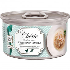 Cherie 80г курица с бурым рисом в соусе 1347