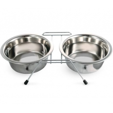 Миски на подставке HOMEPET 2*0,9л 241200