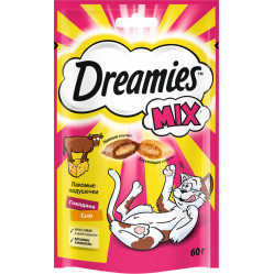 Dreamies 60 г микс говядина и сыр