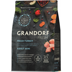 Grandorf  fresh для собак 3кг для мелких пород с индейкой 852802