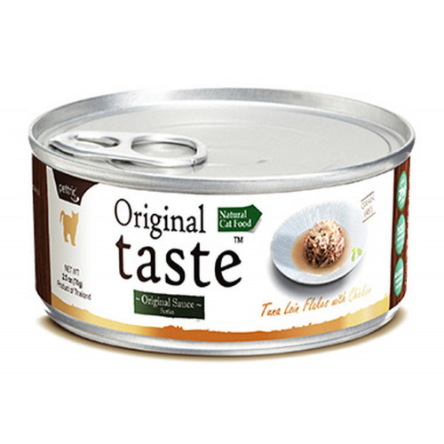 Original taste 70г тунец с курицей в соусе 600210