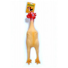Игрушка для собак HOMEPET петух с пищалкой 45см 420410