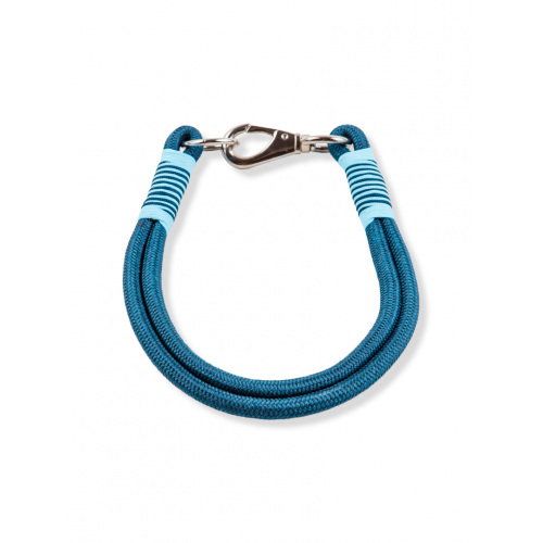 Ошейник Dog&Voque Rope синий 10мм 239322