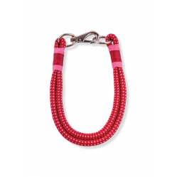Ошейник Dog&Voque Rope красный 8мм 239339