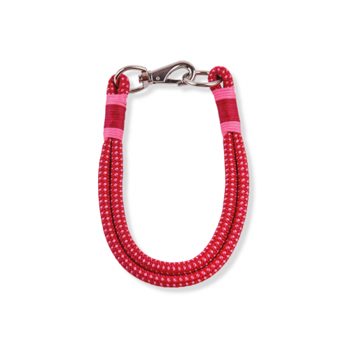 Ошейник Dog&Voque Rope красный 8мм 239339