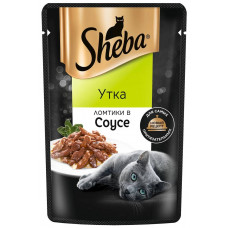 Sheba 75 г для взрослых кошек с уткой в соусе