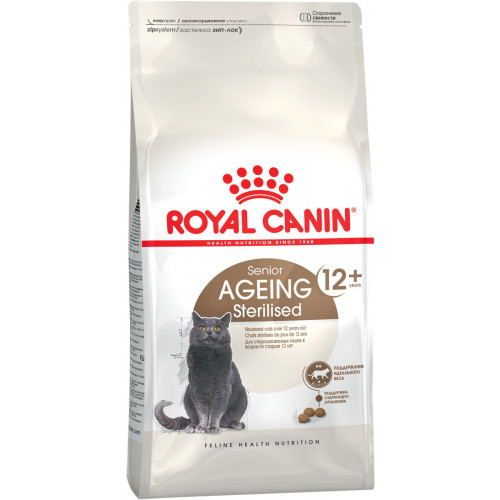 Royal Canin Ageing Sterilised 12+ 400 г для стерилизованных кошек и кастрированных котов в возрасте старше 12 лет