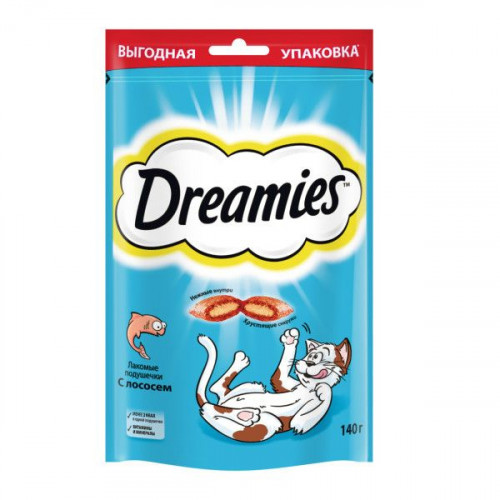 Dreamies 140 г с лососем