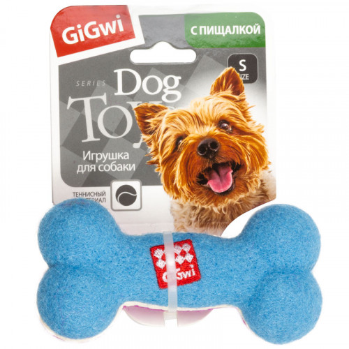 GiGwi Кость малая с пищалкой Арт. 75002