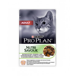 Pro Plan 85 г пауч ADULT с ягненком в желе