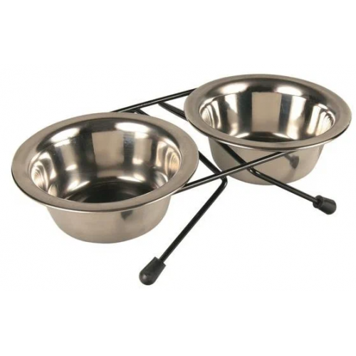 Миски на подставке HOMEPET 20см 2*1л 81773