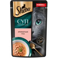 Sheba 70 г суп для взрослых кошек Ароматная уха