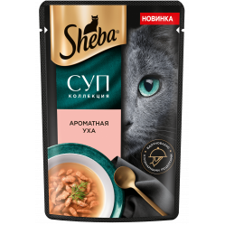 Sheba 70 г суп для взрослых кошек Ароматная уха