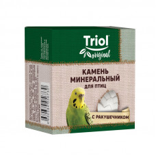 Минеральный камень для птиц Triol с ракушечником 25г 056730