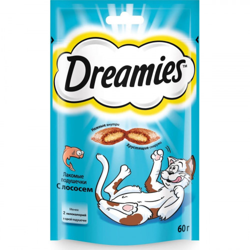 Dreamies 60 г с лососем