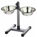 Миски на подставке HOMEPET 18см 2*0,7л 81772 Миски на подставке HOMEPET 18см 2*0,7л 81772
