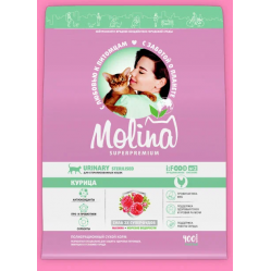 Molina для кошек 400г urinary sterilised с курицей 060734