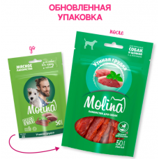 Molina мясное лакомство утиная грудка 50г 044894