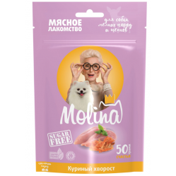 Molina для собак куриный хворост 50г 035298