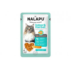 Nalapu 77г indoor & hairball с курицей