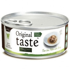 Original taste 70г ломтики филе тунца с креветками в соусе 600234