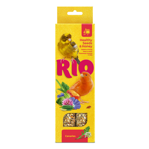 RIO Палочки для канареек с полезными семенами и медом 22160