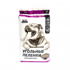 Пеленки ЗООАРЕНА угольные 60*90 10 штук в упаковке