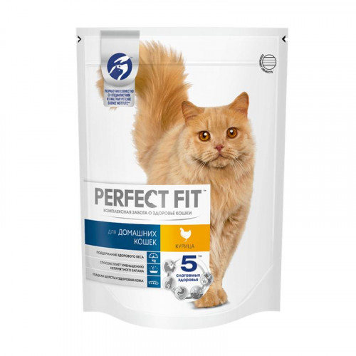 Perfect Fit 650 г для домашних кошек с курицей