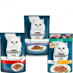 Влажный корм Gourmet для кошек