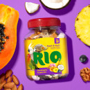 RIO Фруктово-ореховая смесь. Лакомство для средних и крупных попугаев, 160 г