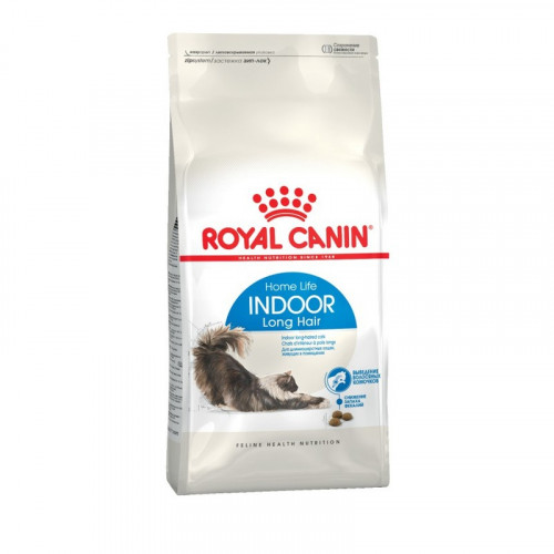 Royal Canin Indoor Long Hair 400 г для домашних длинношерстных кошек