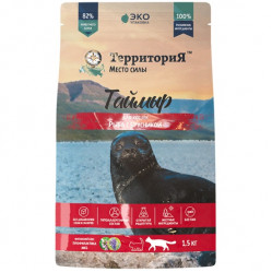 ТерриториЯ сухой корм для кошек 1,5кг Таймыр рыба с брусникой 560315