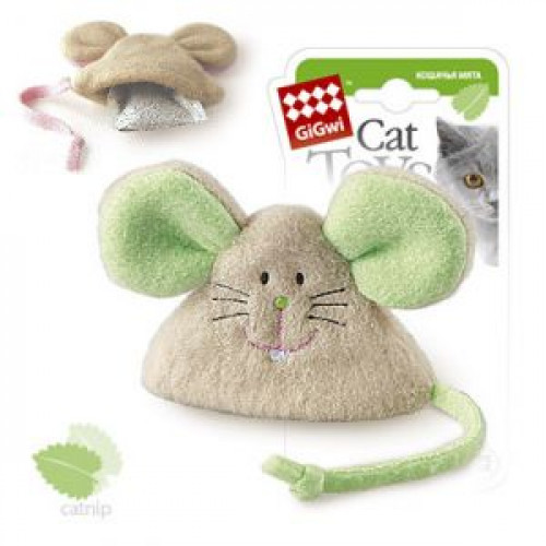 GiGwi Мышь с кошачьей мятой Арт. 75041