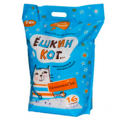 Наполнитель Ешкин кот 16л силикагель